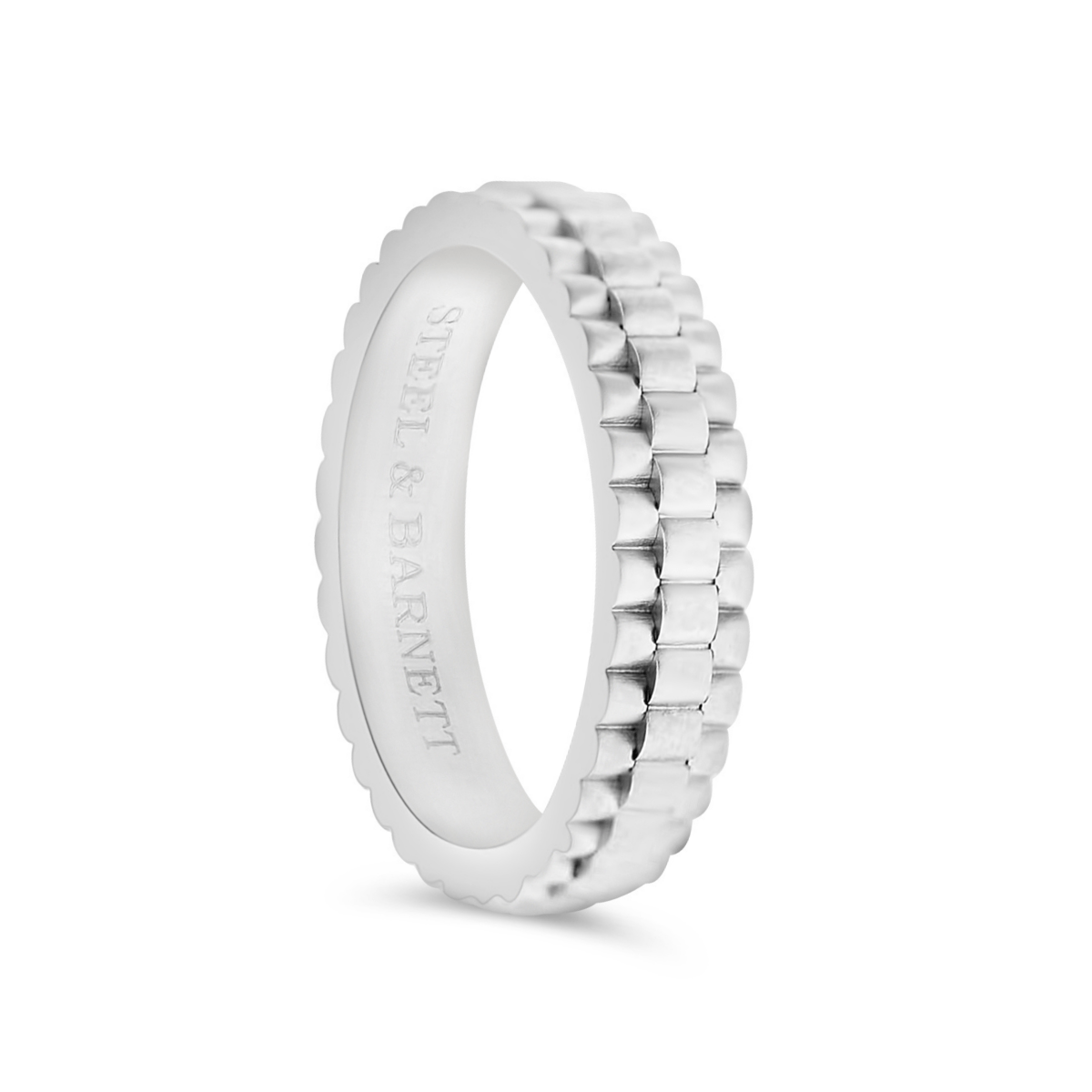 stainless steel watch link ring