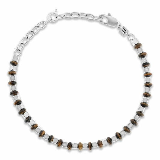 Vertex Stones Bracelet Bronzite Adjustable - STEEL & BARNETT