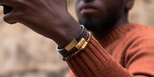 There have been gold jewelry trends for years, but what about men's jewelry?