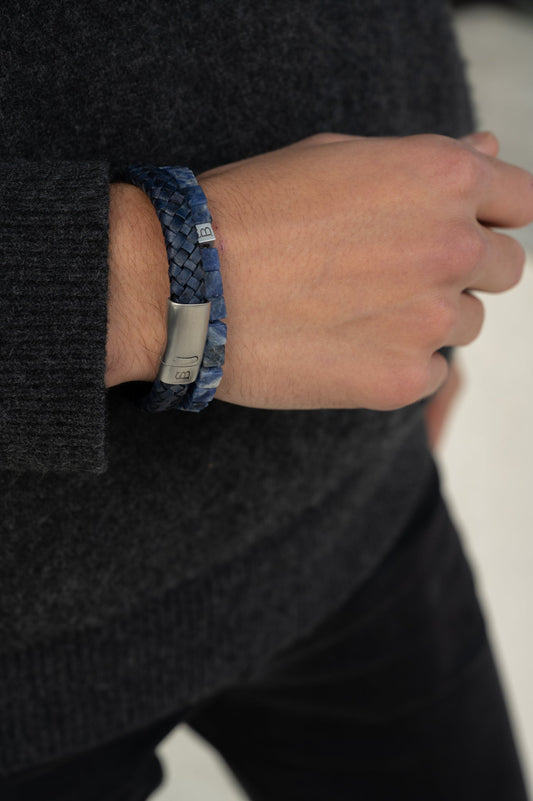 The Blue Harbour Bracelet Stack - STEEL & BARNETT