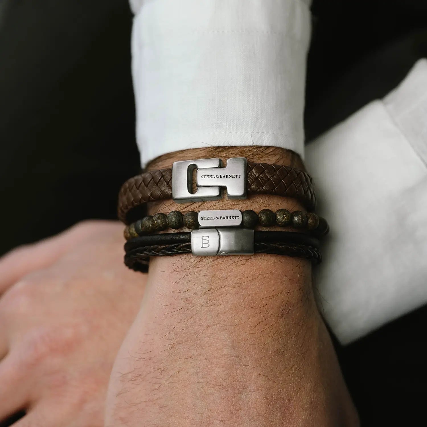Premium Bracelet Set Brown
