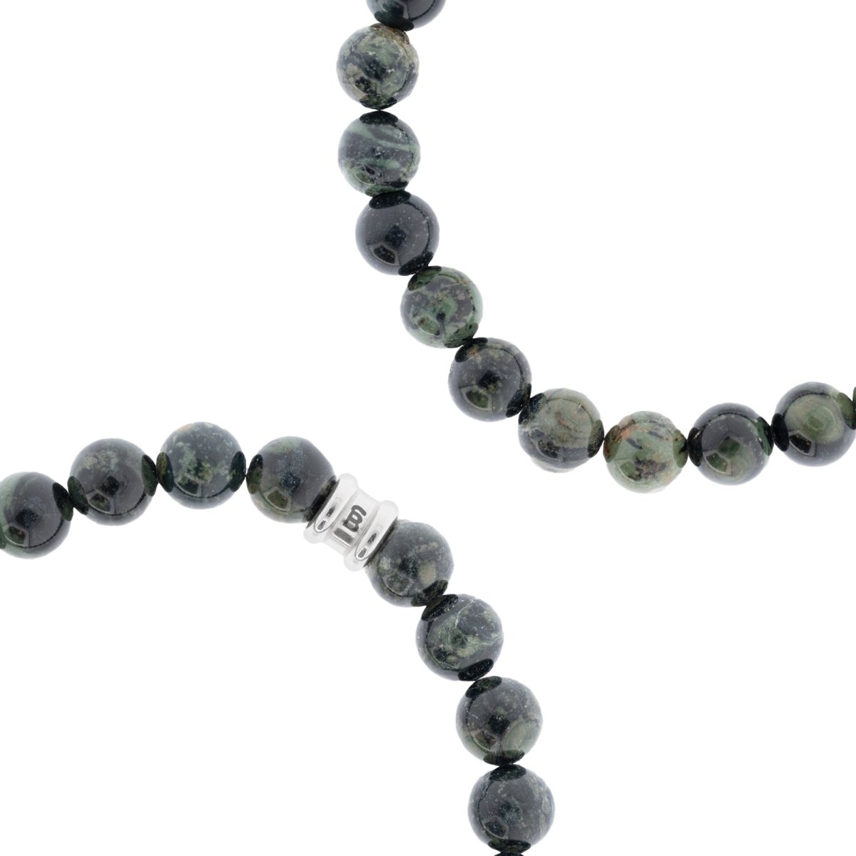 natural kambaba gemstone bead bracelet