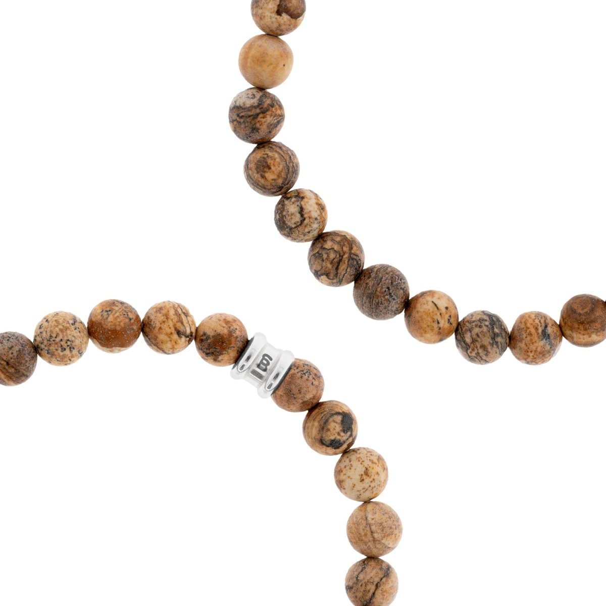 picture jasper stone stretch bracelet