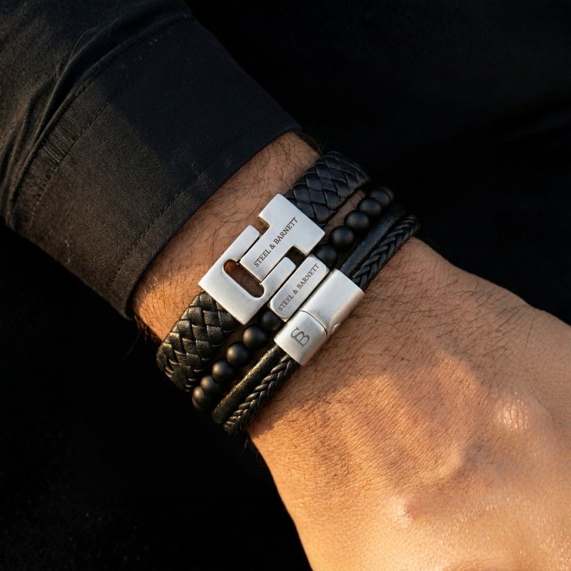 Premium Bracelet Set Black