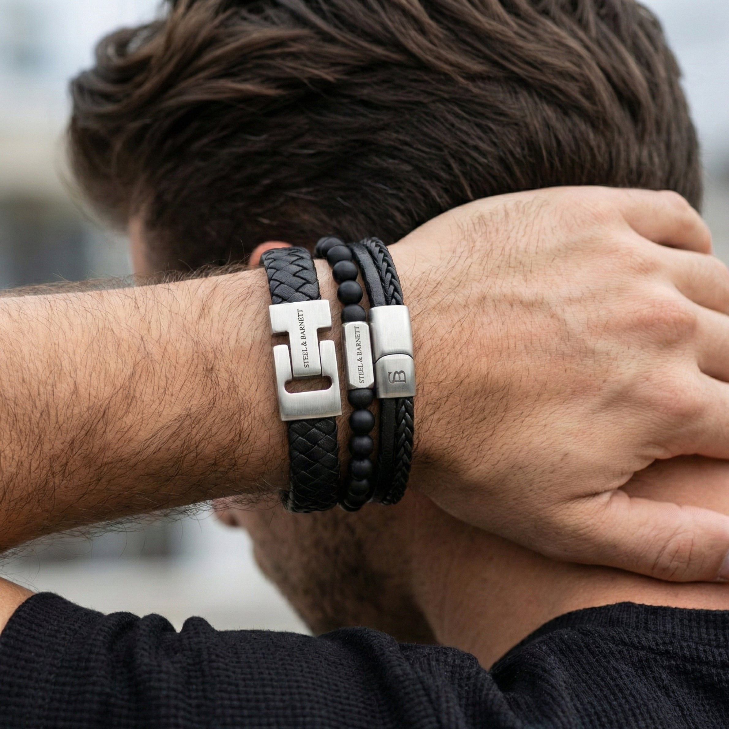 Premium Bracelet Set Black