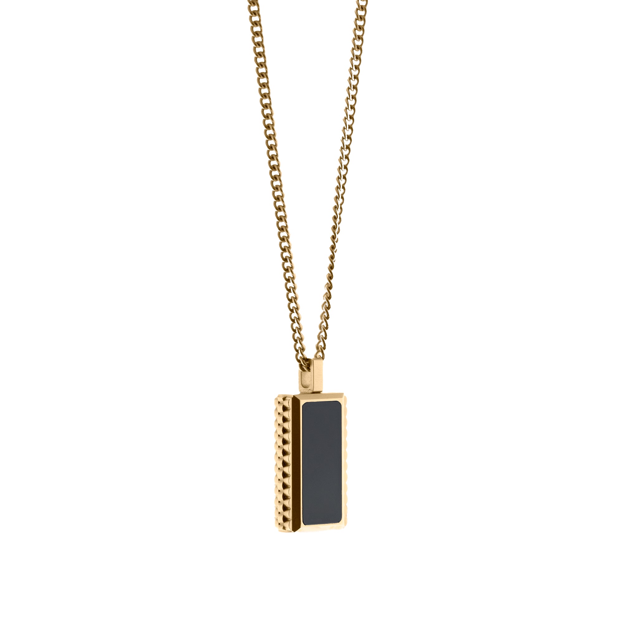 Black and gold necklace deals