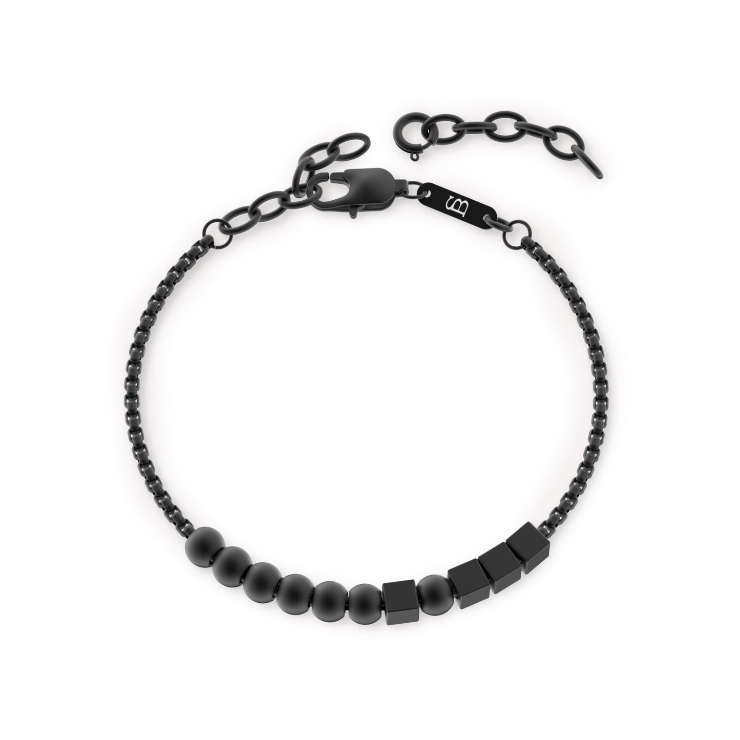 HERO Morse Code Bracelet Black