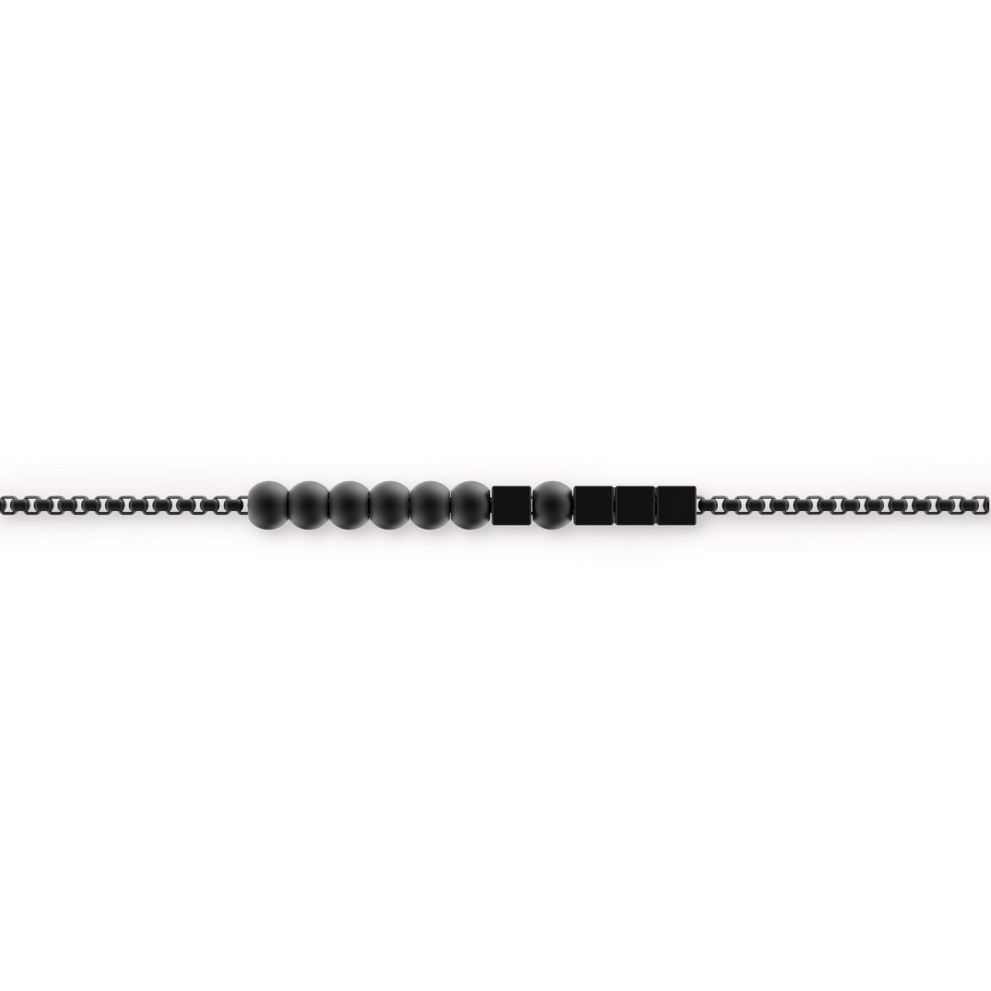 HERO Morse Code Bracelet Black