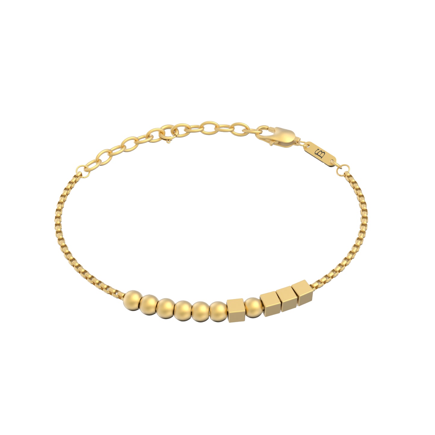 HERO Morse Code Armband 18K Gold