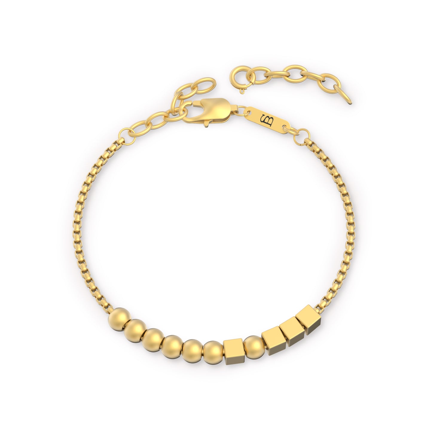 HERO Morse Code Armband 18K Gold