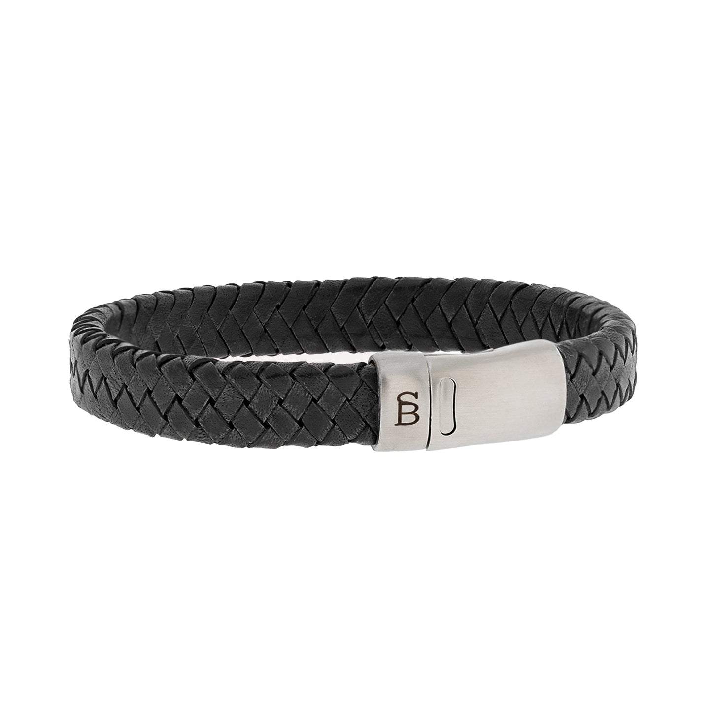 Cornall Leather Bracelet Black