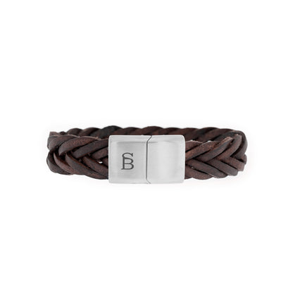 Preston Leather Bracelet Brown