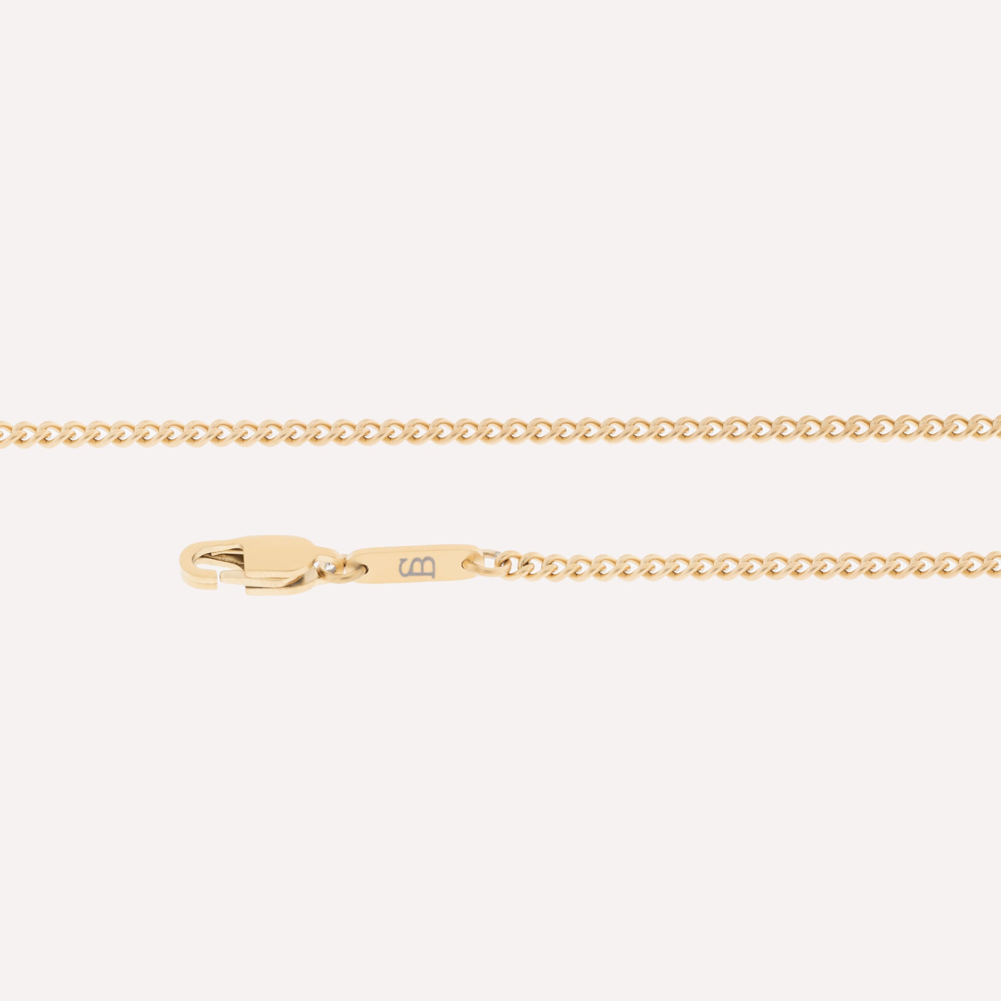 minimal gold chain for men necklace stainless steel steel and barnett Minimal Chain Necklace 18K Gold Adjustable 50-60cm/20-24'
