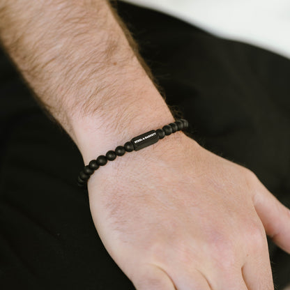 all black bracelets for men the perfect christmas gift for him black jewelry steel and barnett