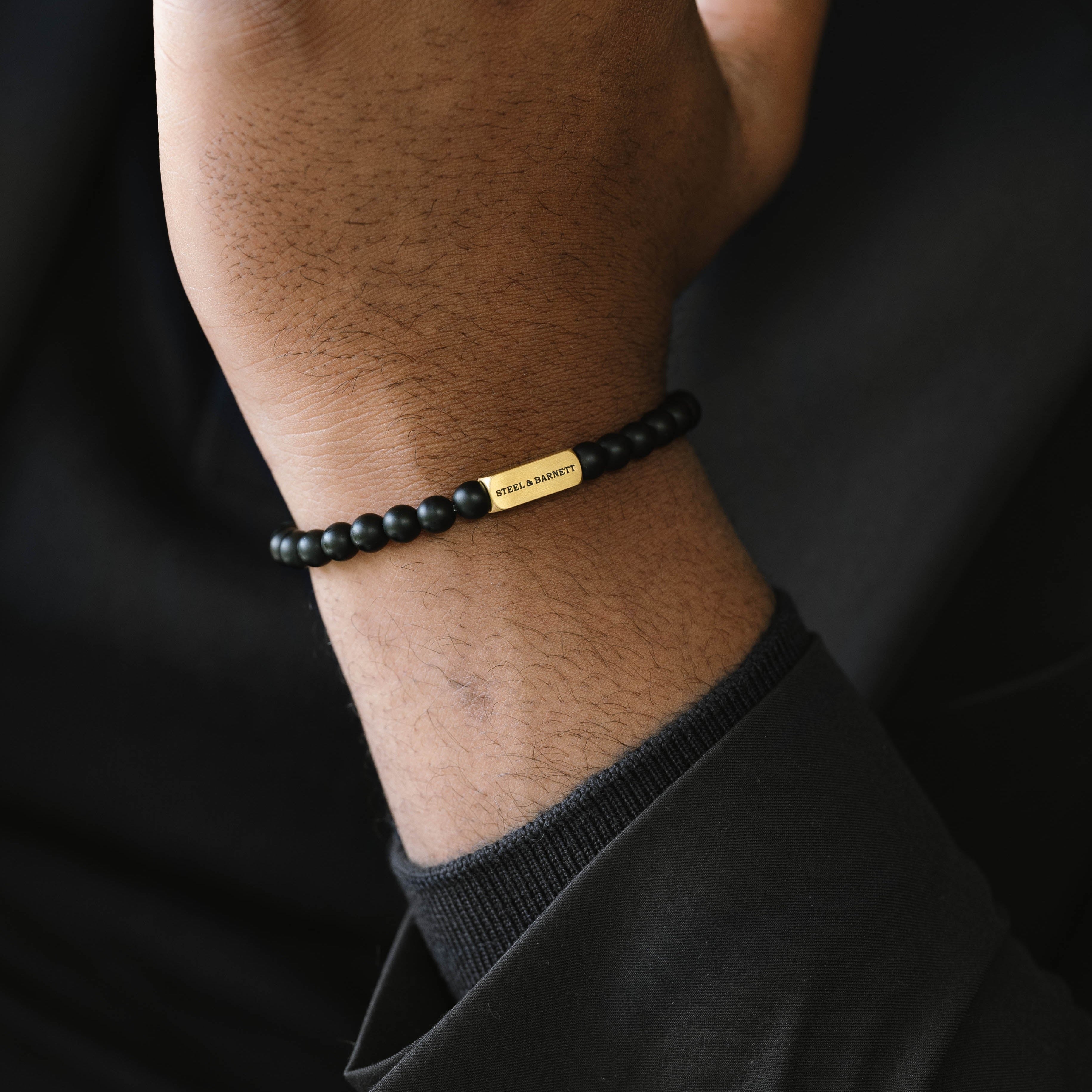 Black and gold armband shop