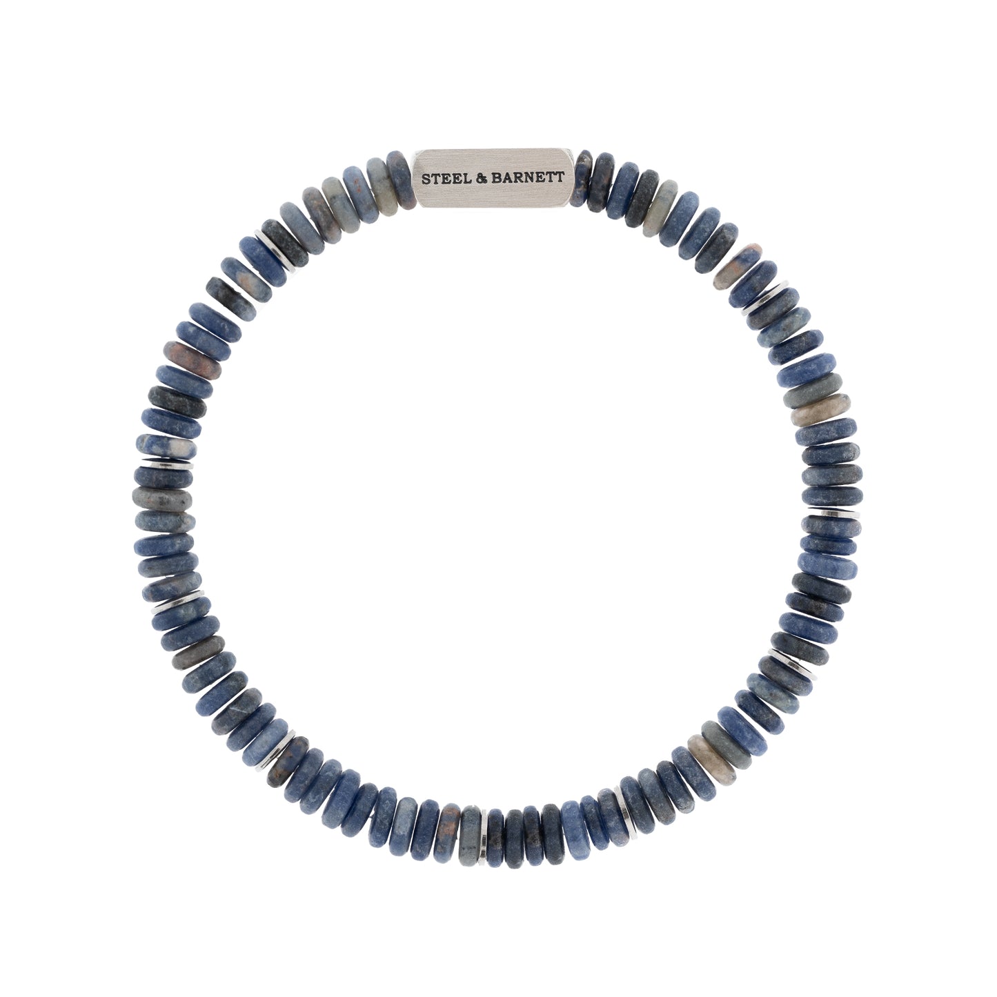 blue stone bracelet for men summer bracelets sodalite stone steel and barnett