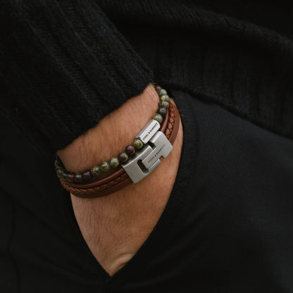 peanut cognac bracelets for men giftd for him