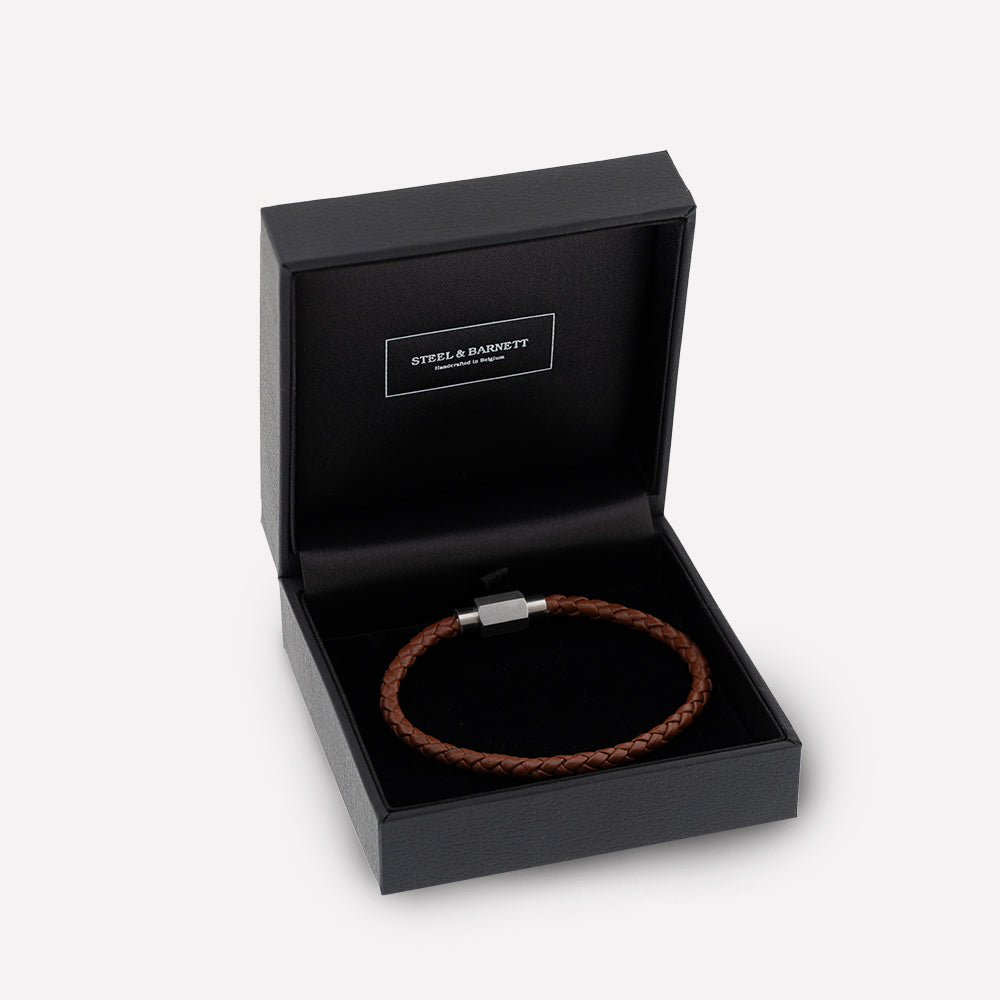 Faux Leather Necklace/Bracelet Box
