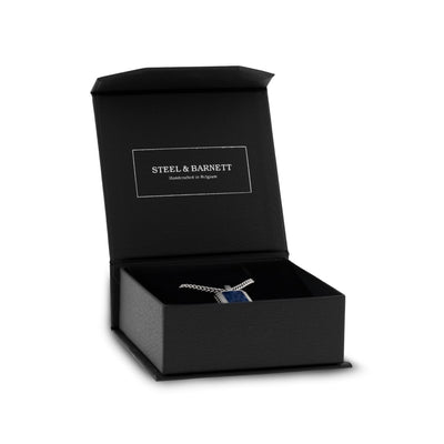 Faux Leather Necklace/Bracelet Box - STEEL & BARNETT