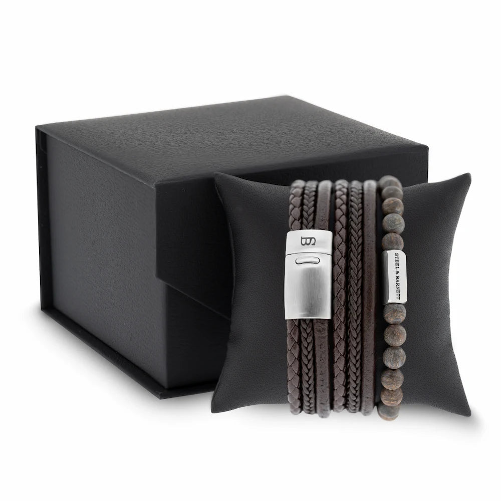Gift Set Brown Duo - STEEL & BARNETT
