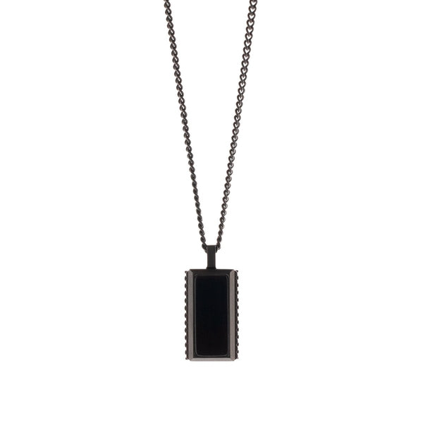 Energy Gem Necklace ブラック Hatton Gemstone Necklace Black/Black Onyx Adjustable 60-70cm