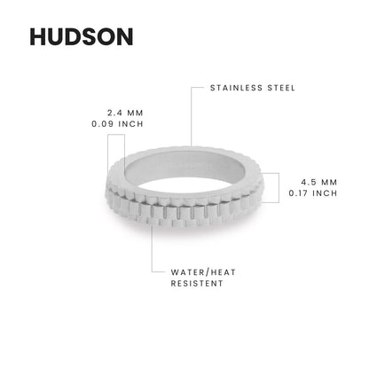 Nova Minimal Ring Silver - STEEL & BARNETT