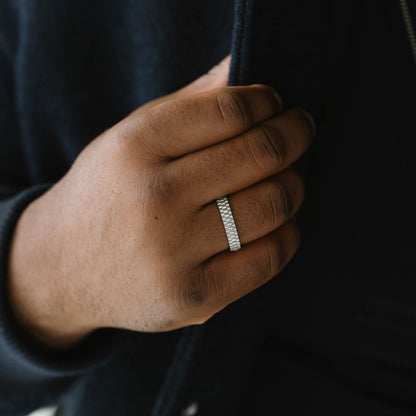 Nova Minimal Ring Silver - STEEL & BARNETT