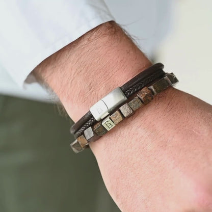 Denby Leather Bracelet Brown