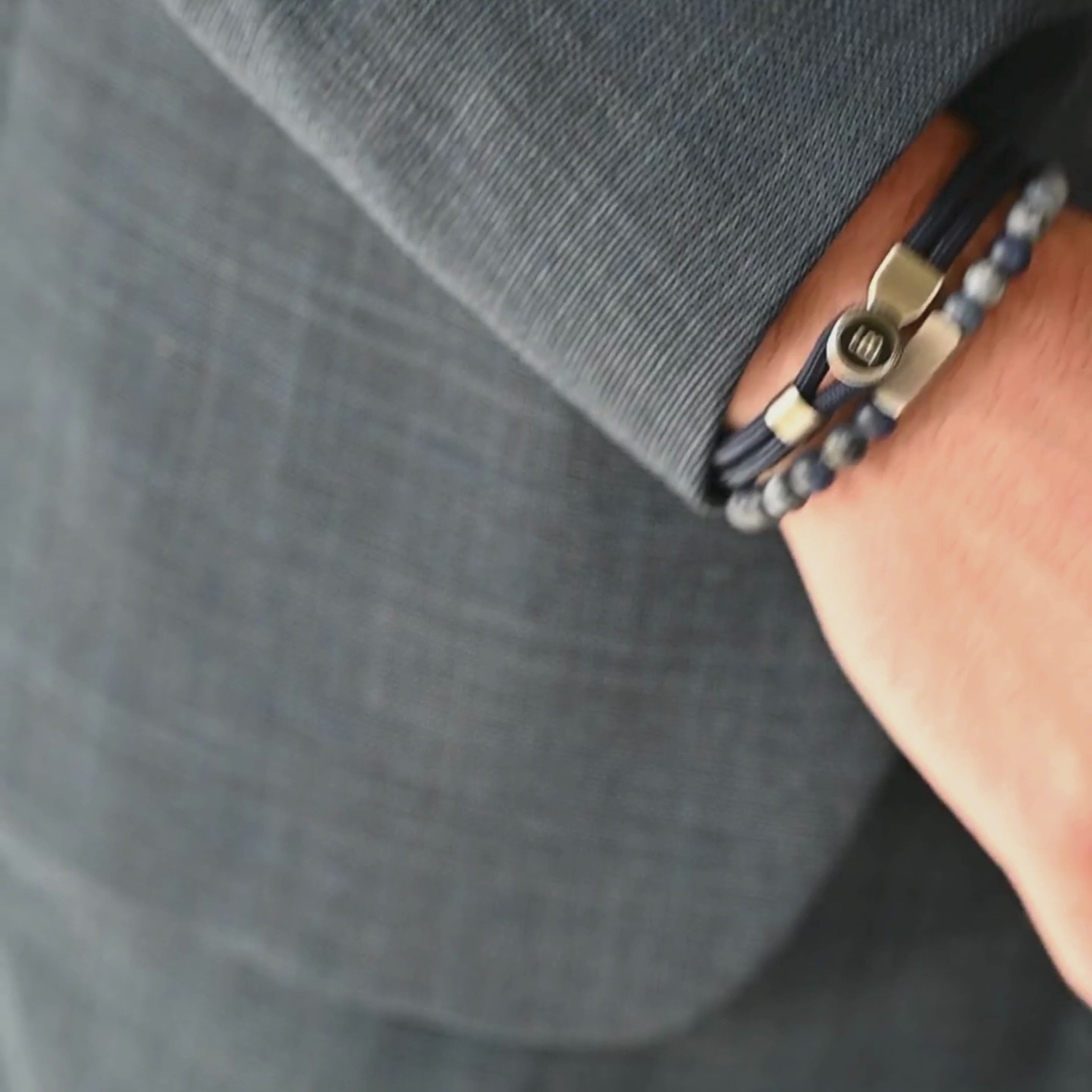 Nautical Blue Rope Bracelet