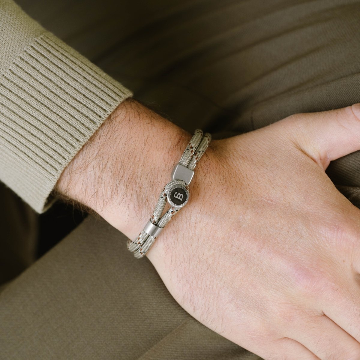 Riptide Rope Bracelet Desert - STEEL & BARNETT