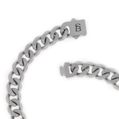 Bracelet Chaîne Valence Vic 8mm en Argent