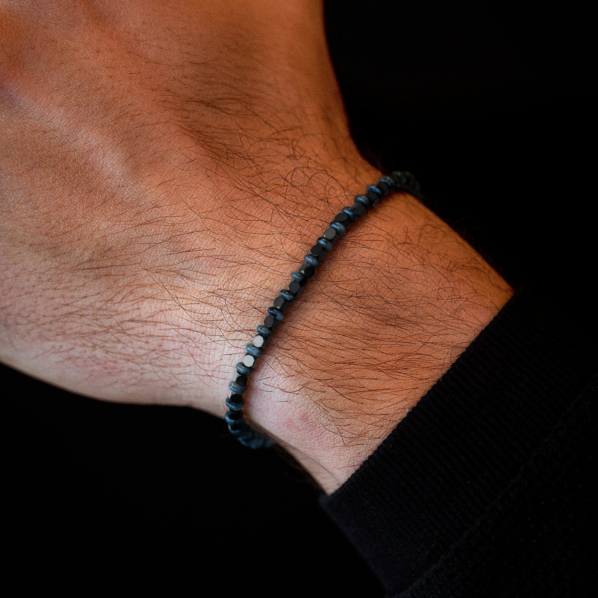 Vertex Stones Bracelet Labradorite Adjustable - STEEL & BARNETT