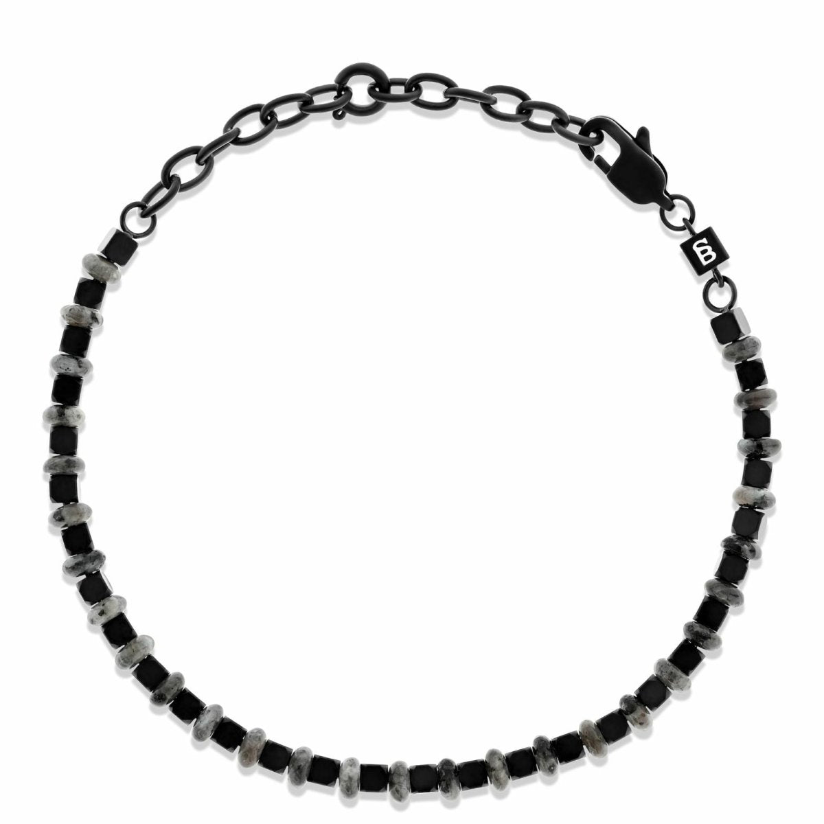 Vertex Stones Bracelet Labradorite Adjustable - STEEL & BARNETT