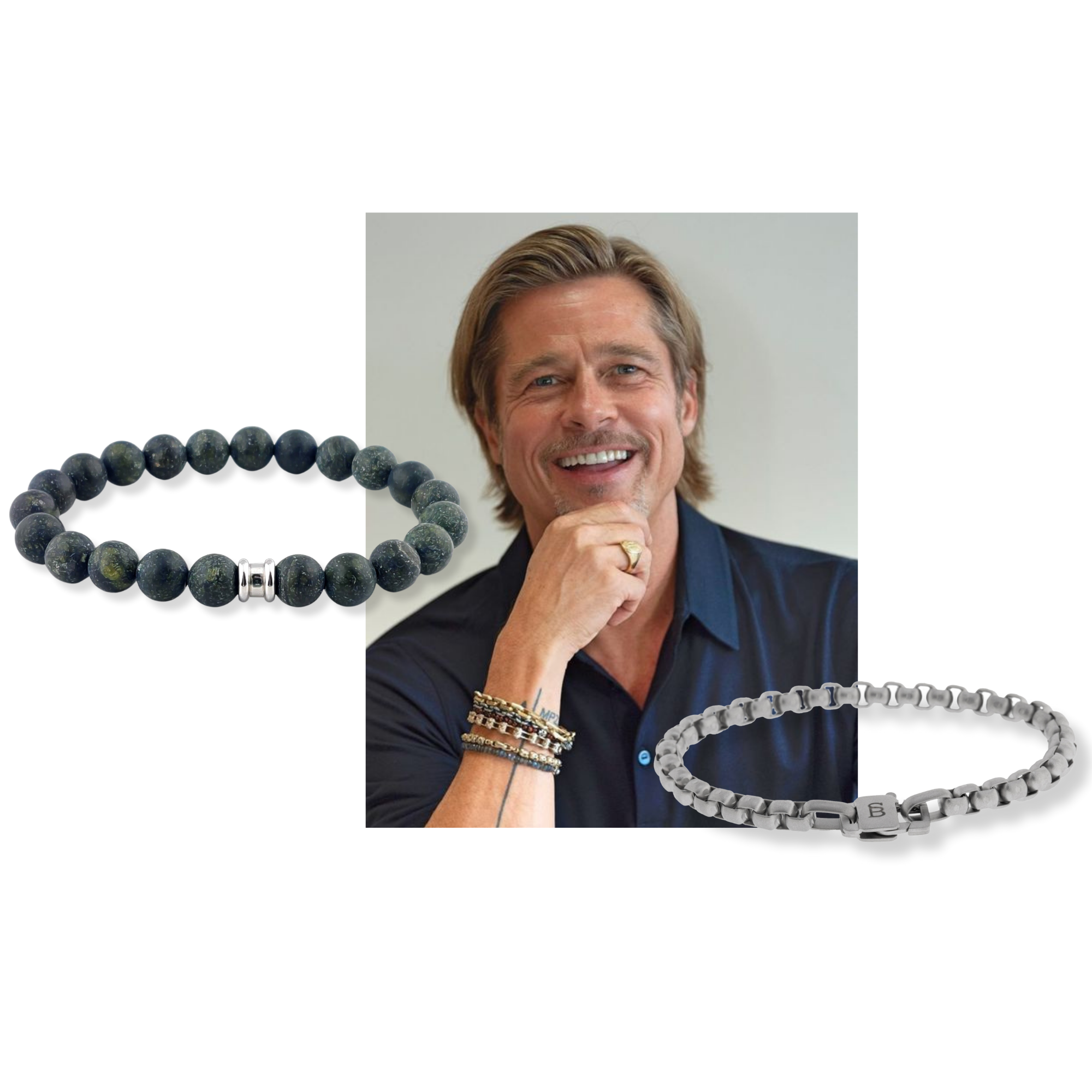 Get the look celebrity bracelet styles you can rock with Steel Barnet STEEL BARNETT