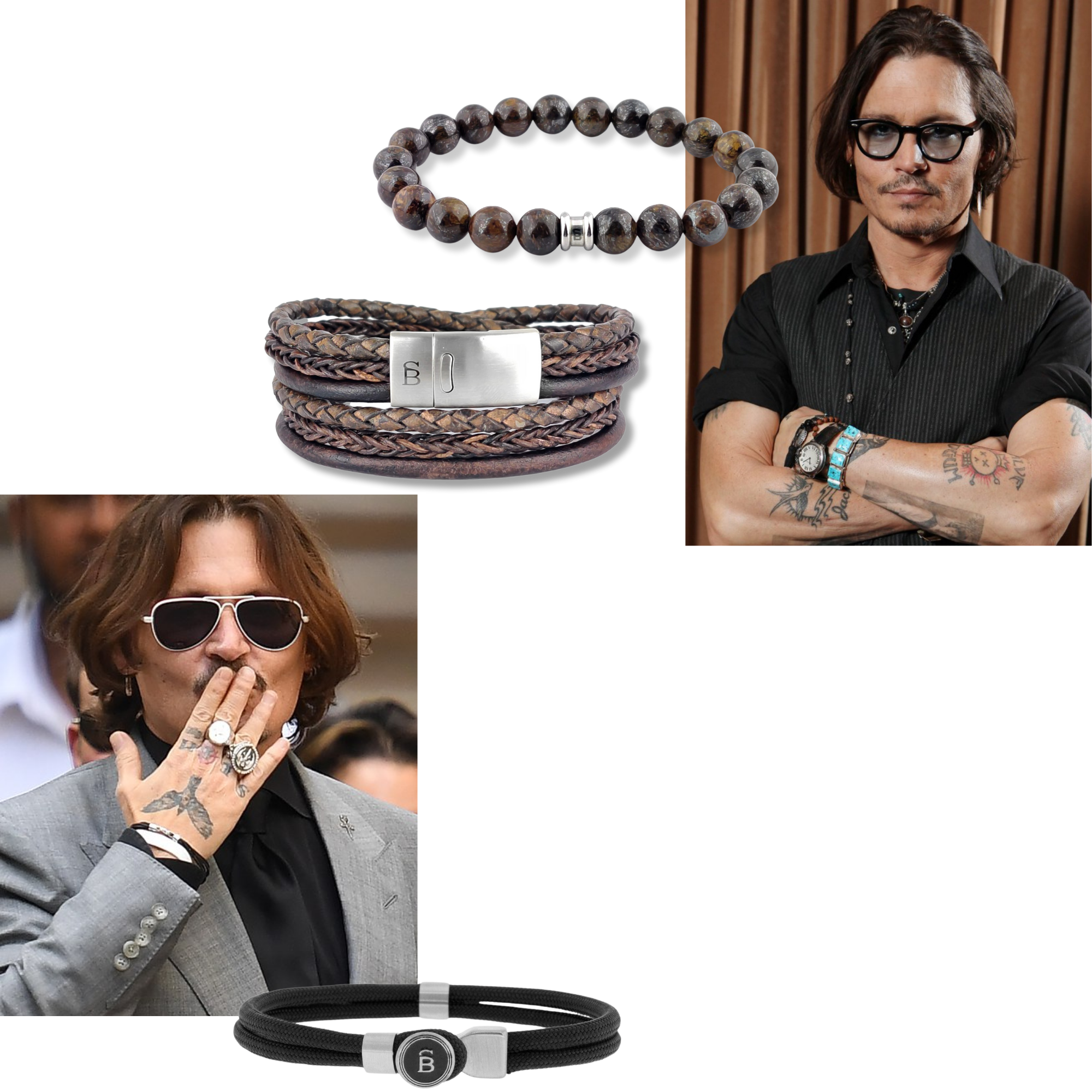 Johnny Depp, Bracelets, Celebs